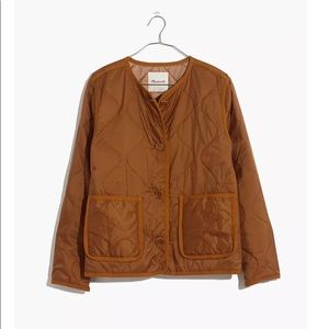 NEW Madewell Quilted Liner Jacket M Primaloft
